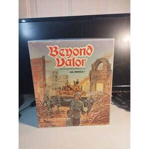 Beyond Valor Complete Unpunched Avalon Hill 1985 ASL Squad Module 1 1st Edition